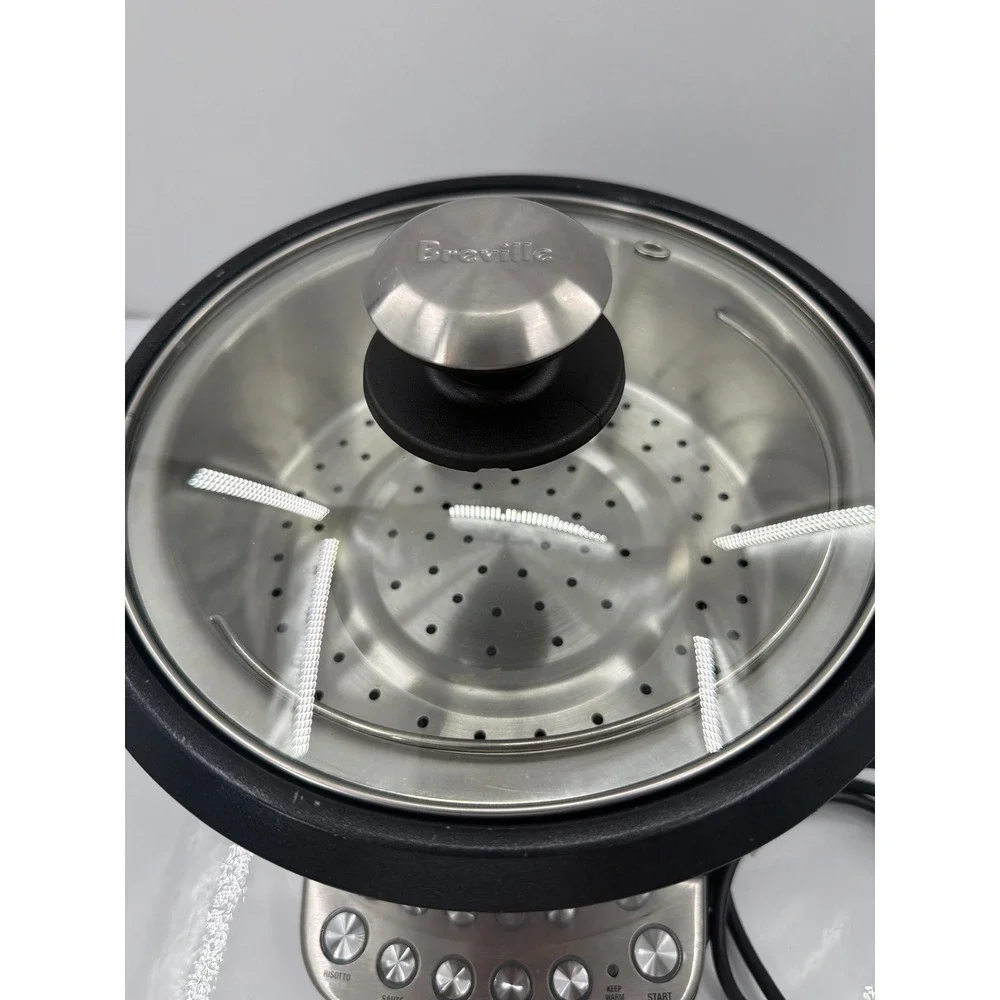 Breville BRC600XL The Risotto Plus Rice Cooker Steamer Slow Cooker Silver